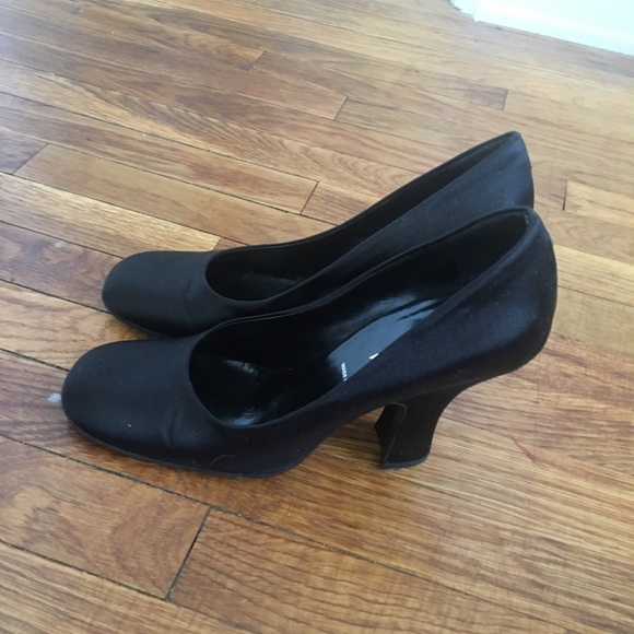 Vintage Prada Satin Heels - Picture 2 of 3